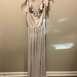 Show Me Your MuMu Beige Bridesmaid Dress